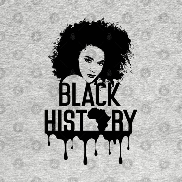 Black History Month by RKP'sTees